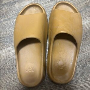 Adidas Yeezy slides, size 12, worn